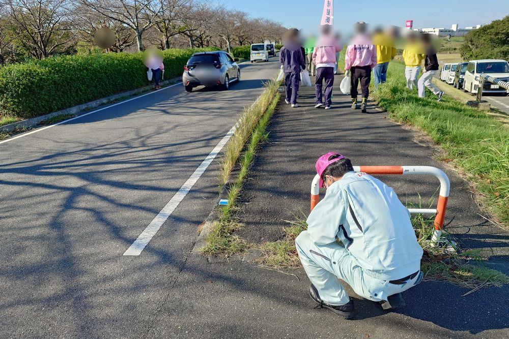 筑後川河川美化活動